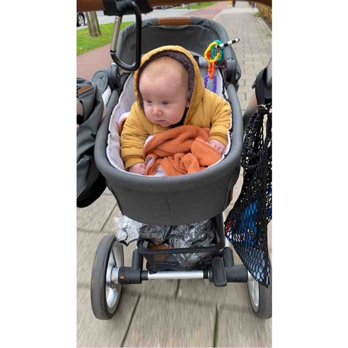 hoe lang baby in kinderwagen slapen