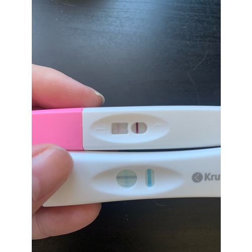 Ik zit 7 dagen terugplaatsing van een ingevroren embryo 9/6 pregnyl gespot testen 1 24baby
