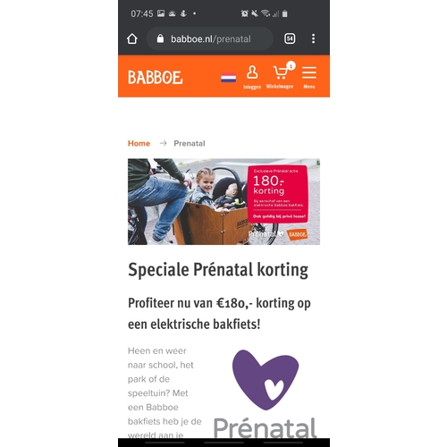 Zoeken Terug Kortingscode babboe 180€ Janet 2 jaar geleden Volgen Dit topic  volgen? Log in of registreer om dit topic te volgen Registreren Inloggen  Deze gebruiker bekijken? Log in of registreer om deze gebruiker te bekijken  Registreren Inloggen Hi, ik 