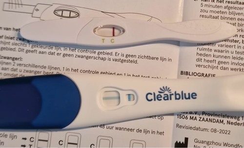Niet voor mij…. Test een heeeeeeel licht streepje? | ben ik zwanger